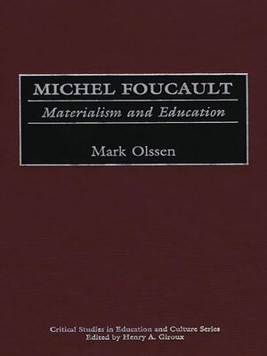 cover image of Michel Foucault